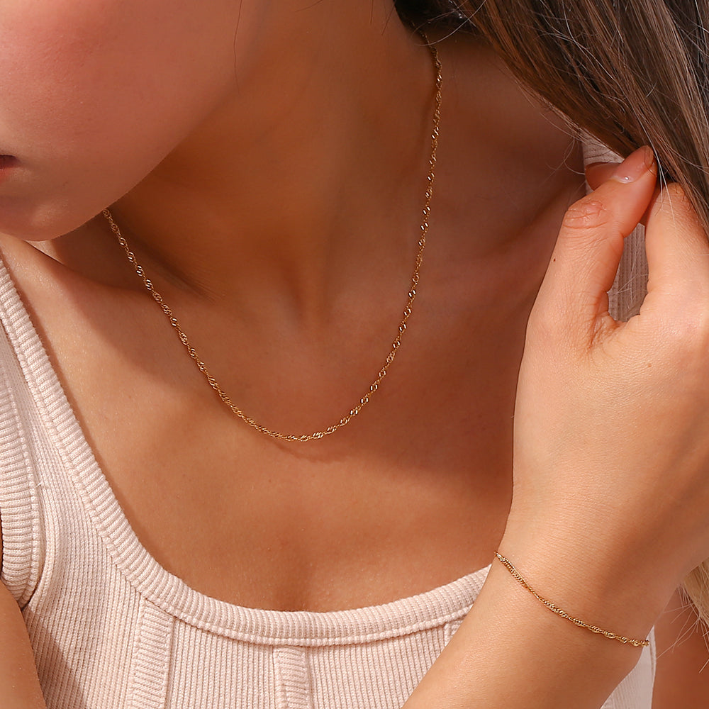 Collier Lien Doré