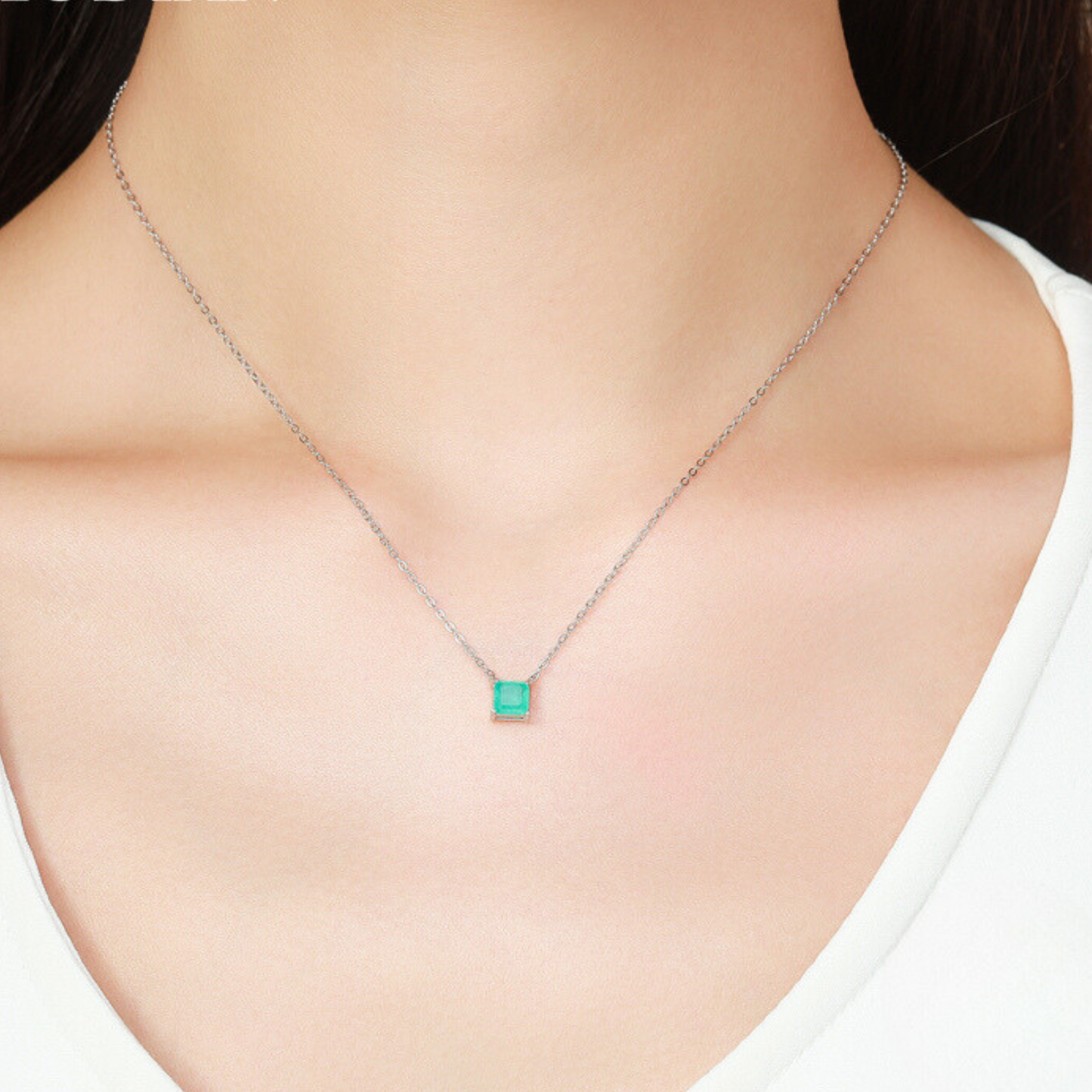 Collier Carré d'Azura