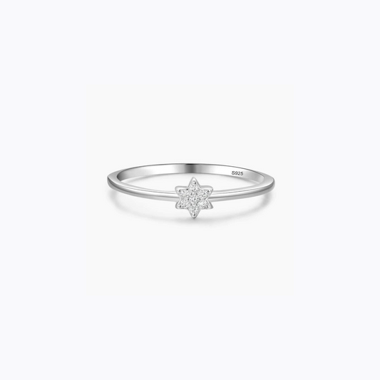 Bague Étoiles Scintillantes
