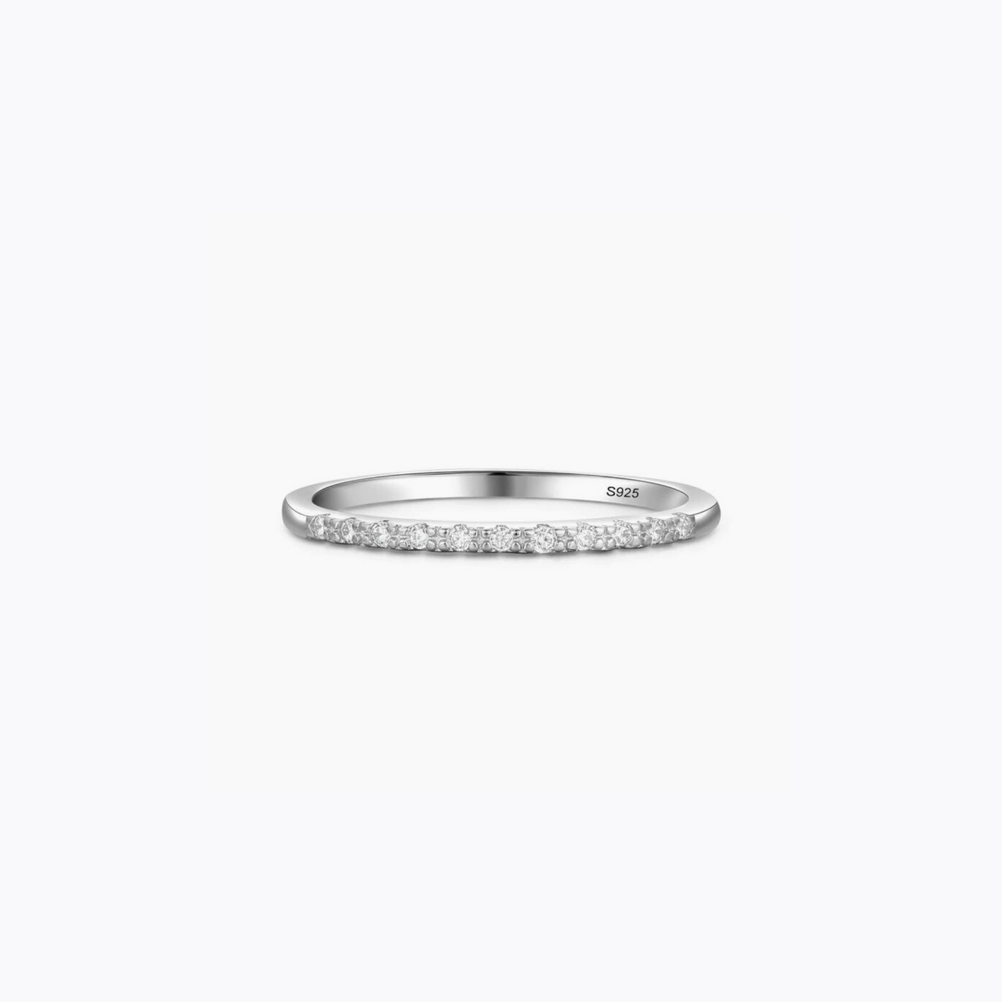 Bague Étincelle de Zircons